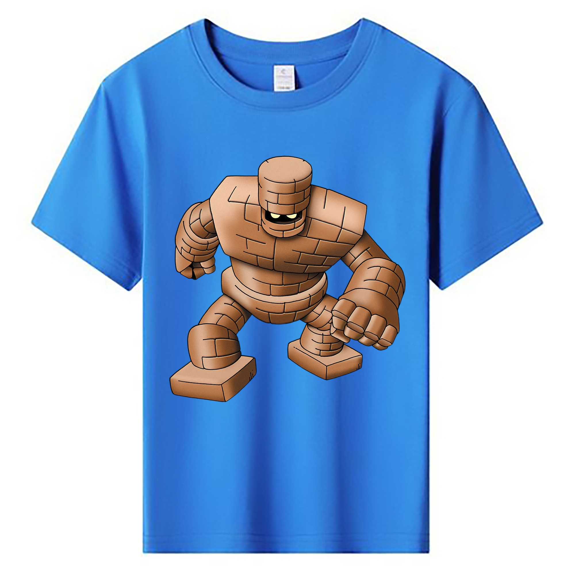 （画像用） ドラゴンクエスト Doragon Kuesuto Dragon Quest 綿100％キッズTシャツ（フロントプリント）
